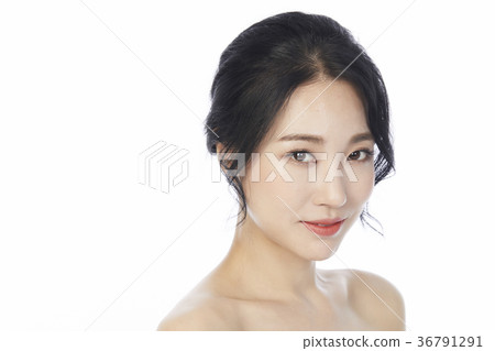 美麗的皮膚，臉 36791291