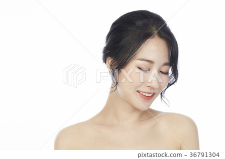 美麗的皮膚，臉 36791304