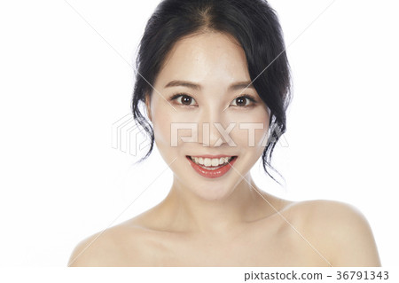 美麗的皮膚，臉 36791343