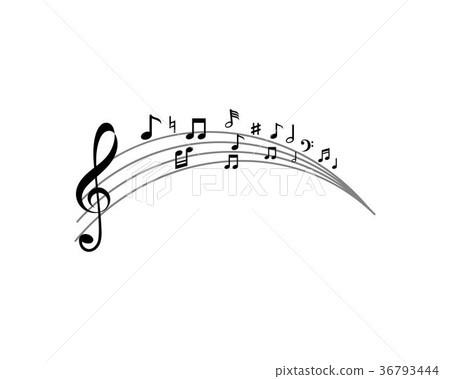 Music note ilustration Music note ilustration 36793444