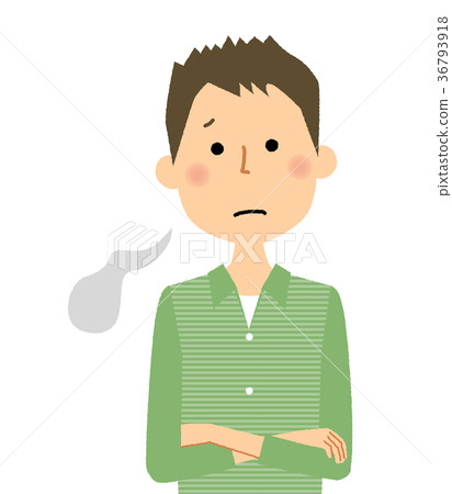 Young man dad sigh 36793918