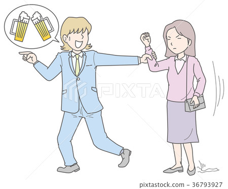 A woman who strongly refuses to invite alcohol 36793927