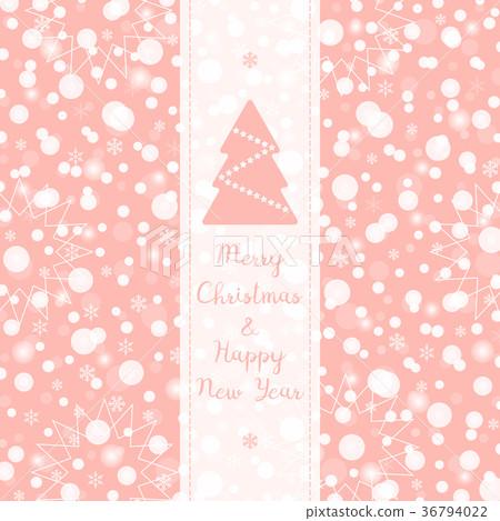 Merry Christmas & Happy New Year illustration 36794022