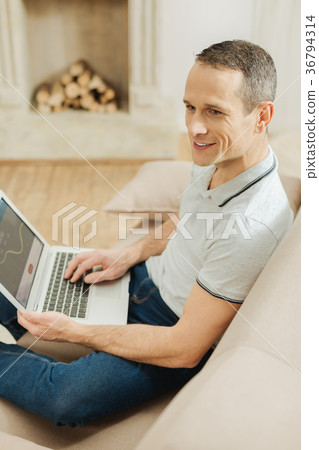 Qualified specialist sitting and home and looking Qualified specialist sitting and home and looking 36794314