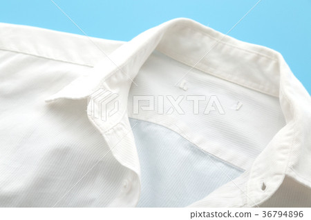 White shirt wrinkle stain 36794896
