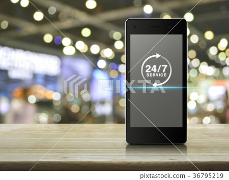 Full time service concept Full time service concept 36795219
