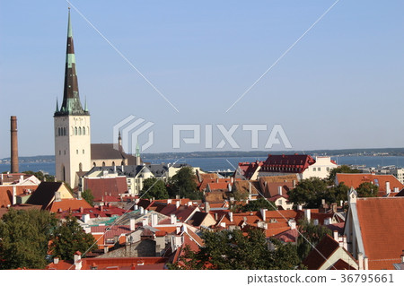Tallinn Old Town Landscape World Heritage Estonia Europe Baltic 3 countries Tallinn Old Town Landscape World Heritage Estonia Europe Baltic 3 countries 36795661