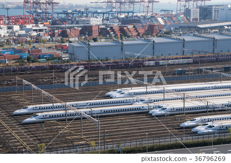 新幹線車輛被關押在Oi倉庫 36796269