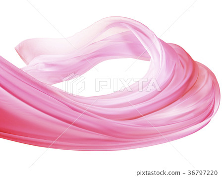 粉紅色的佈在空中飛舞 36797220
