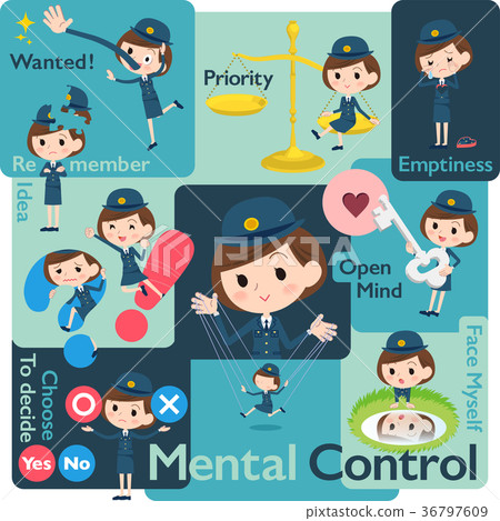 police Women_Mental & volition 36797609