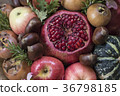 Bouquet of fresh fruits and vegetables 36798185