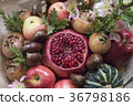 Bouquet of fresh fruits and vegetables 36798186