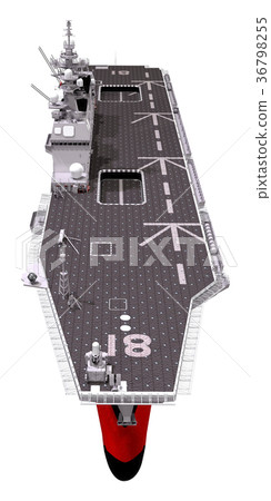 Helicopter carrier ☆ Hyuga escort ship 36798255