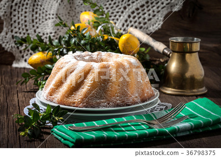 Traditional easter cake. Traditional easter cake. 36798375