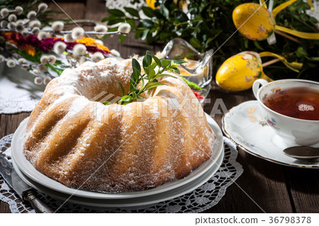 Traditional easter cake. Traditional easter cake. 36798378