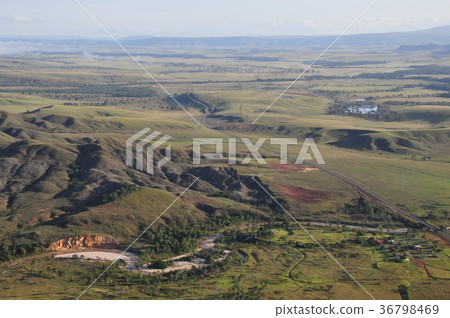 Guiana highland, Roraima mountain sightseeing flight 36798469