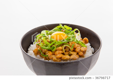 Natto rice Natto rice 36798717