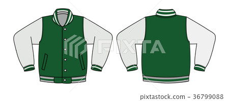 Stajan jacket illustration (green) Stajan jacket illustration (green) 36799088