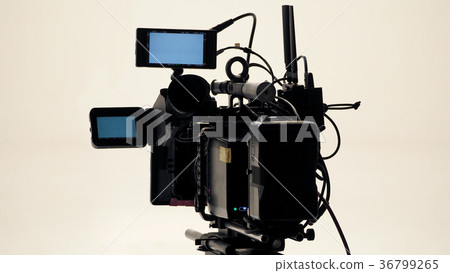 4K high defination video camera with tripod. 36799265