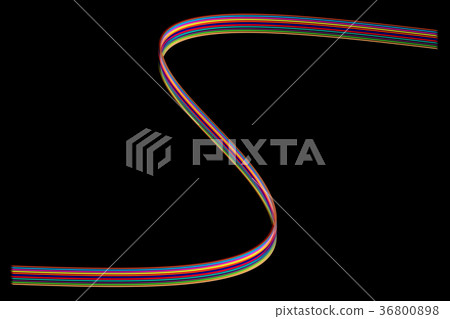Abstract multi color lines Abstract multi color lines 36800898