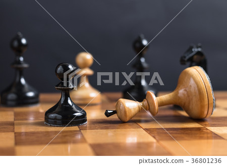 Chess king is checkmated Chess king is checkmated 36801236