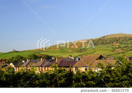 Beautiful hills and cityscapes of the Lake District Beautiful hills and cityscapes of the Lake District 36801570