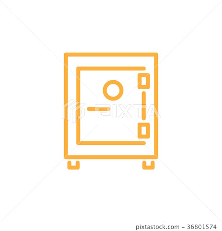 Strongbox Infographic Element Vector Illustration 36801574