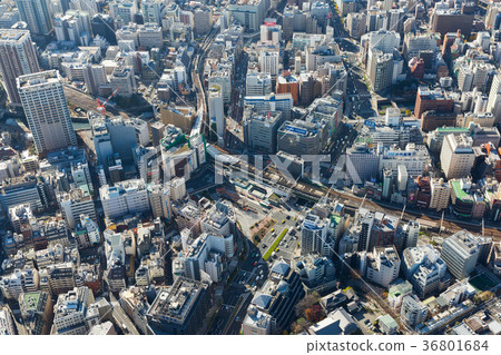 航空攝影·東京·五反田站周邊（2017年12月） 36801684