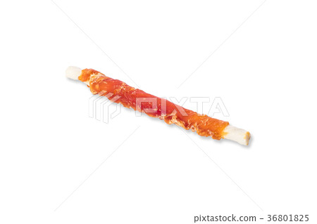 Nutritious pet food on a white background, shadows 36801825