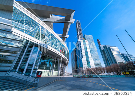 << Saitama Prefecture >> Saitama New Urban Center, urban scenery 36803534