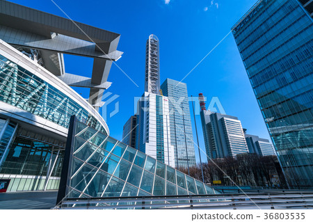 << Saitama Prefecture >> Saitama New Urban Center, urban scenery 36803535