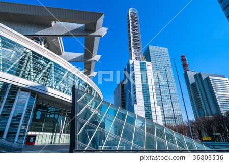 “埼玉縣”埼玉新都市中心，都市風景 36803536