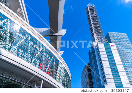 “埼玉縣”埼玉新都市中心，都市風景 36803547