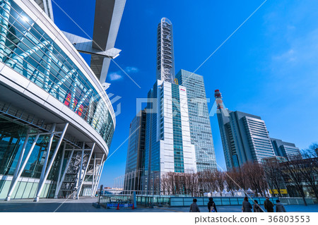 “埼玉縣”埼玉新都市中心，都市風景 36803553