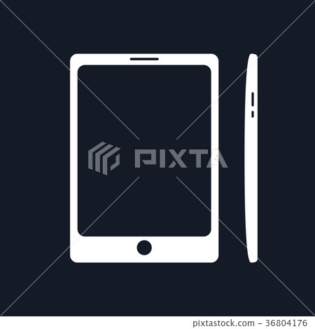 Phone Isolated on Black Background Phone Isolated on Black Background 36804176