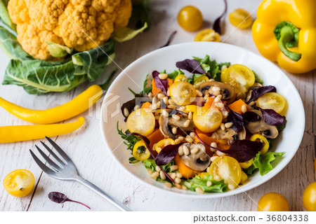 Healthy homemade veggie salad, diet, vegan food Healthy homemade veggie salad, diet, vegan food 36804338