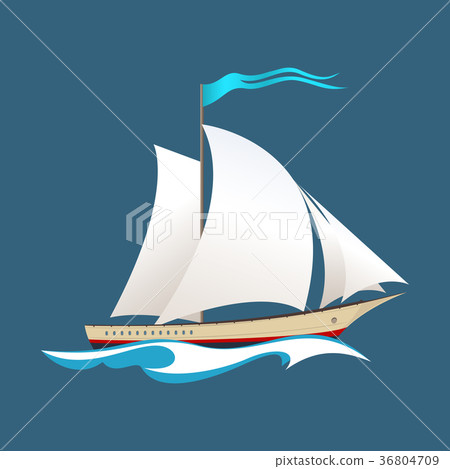 Yacht at Sea 36804709