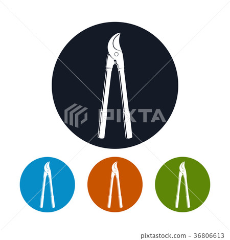 Loppers Icon, Pruning Shear Icon 36806613
