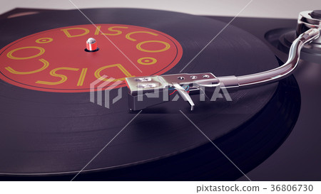 Old-fashioned Vinyl Disco 36806730