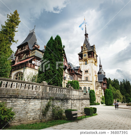 Pelisor Castle in Romania Pelisor Castle in Romania 36807391