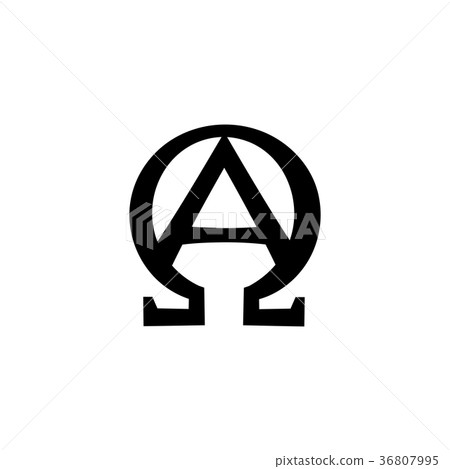 Monogram of the Biblical phrase Monogram of the Biblical phrase 36807995