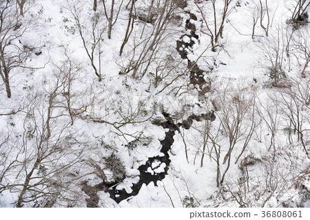 拍攝北海道八雲町八雲町山谷的雪景 36808061