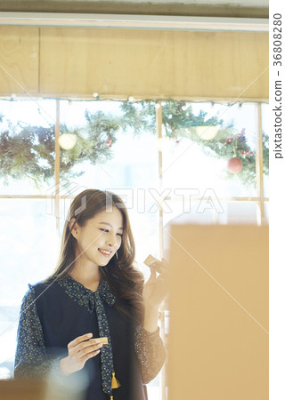 Young woman, college student, life 36808280