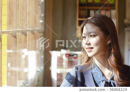 年輕的女人，大學生，生活 36808329