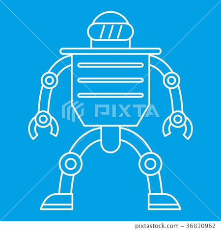 Telemechanical device icon, outline style 36810962