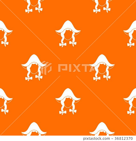 Girl dutch pattern seamless 36812370