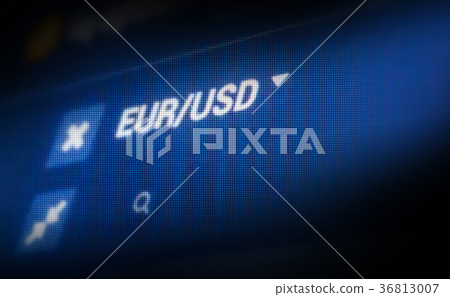 Stock finance digital led monitor background 36813007