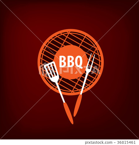 Barbecue party logo Barbecue party logo 36815461