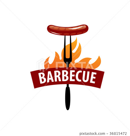 Barbecue party logo 36815472