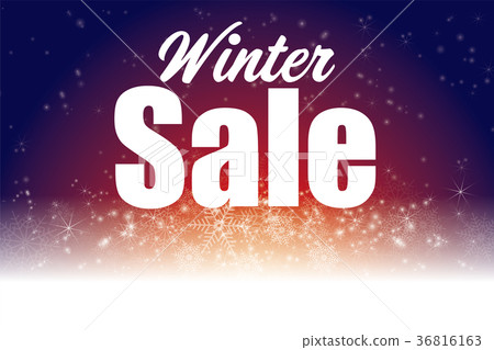 冬季特賣海軍|冬季特賣廣告/傳單模板|雪花 36816163